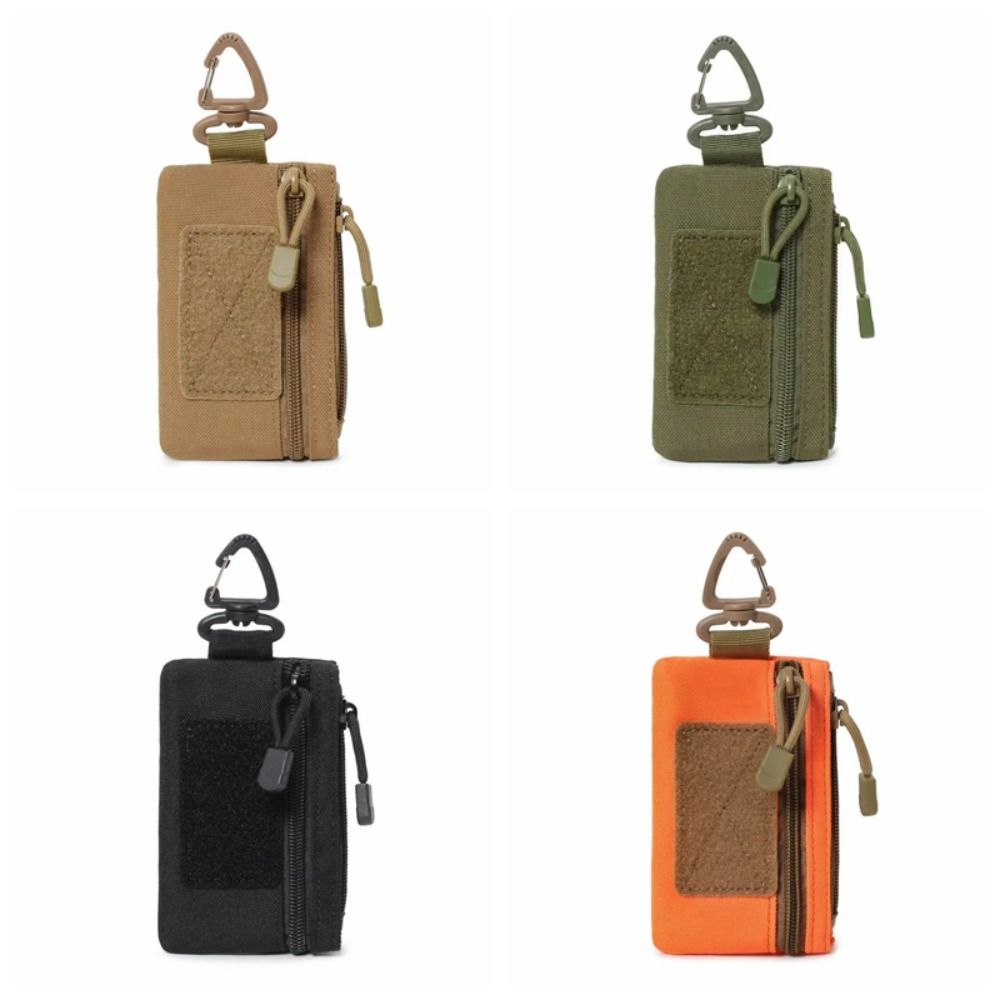 Small Bag Zipper Waist Pouch Waist Hanging Men Coin Purse  Shopping Traveling