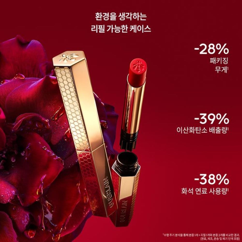 Guerlain New Kisskiss Honey Intense Matte Lipstick