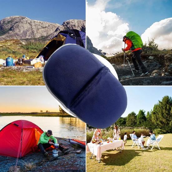 thumbnail image 2 of 15"x11" Outdoor Sitting Mat 2 Pack Waterproof Oxford Cloth Seat Cushion Dark Green 2 of 13