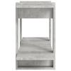 Vidaxl Shelf, Concrete Gray, 100X30X51 Cm, Wood-Based Material
