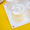 Easy Releases 8 Hole Bamboos Shape Silicone Molds Suitable For Mousse Cake Chocolate And DIY Baking Craft Projects