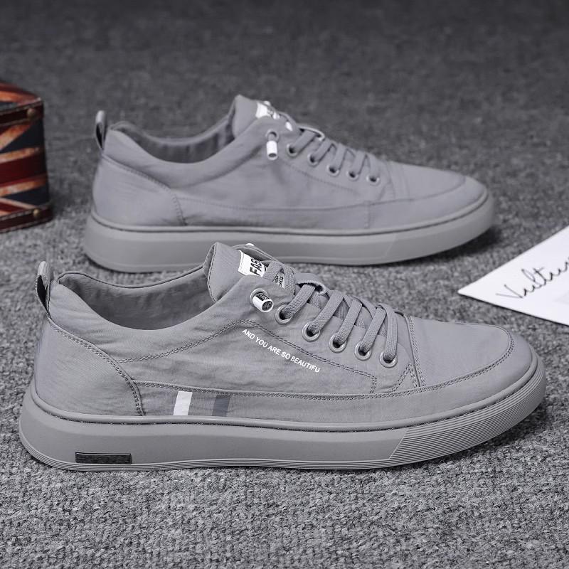 Canvas Cloth Shoes Summer New Casual Board Shoes Ice Silk