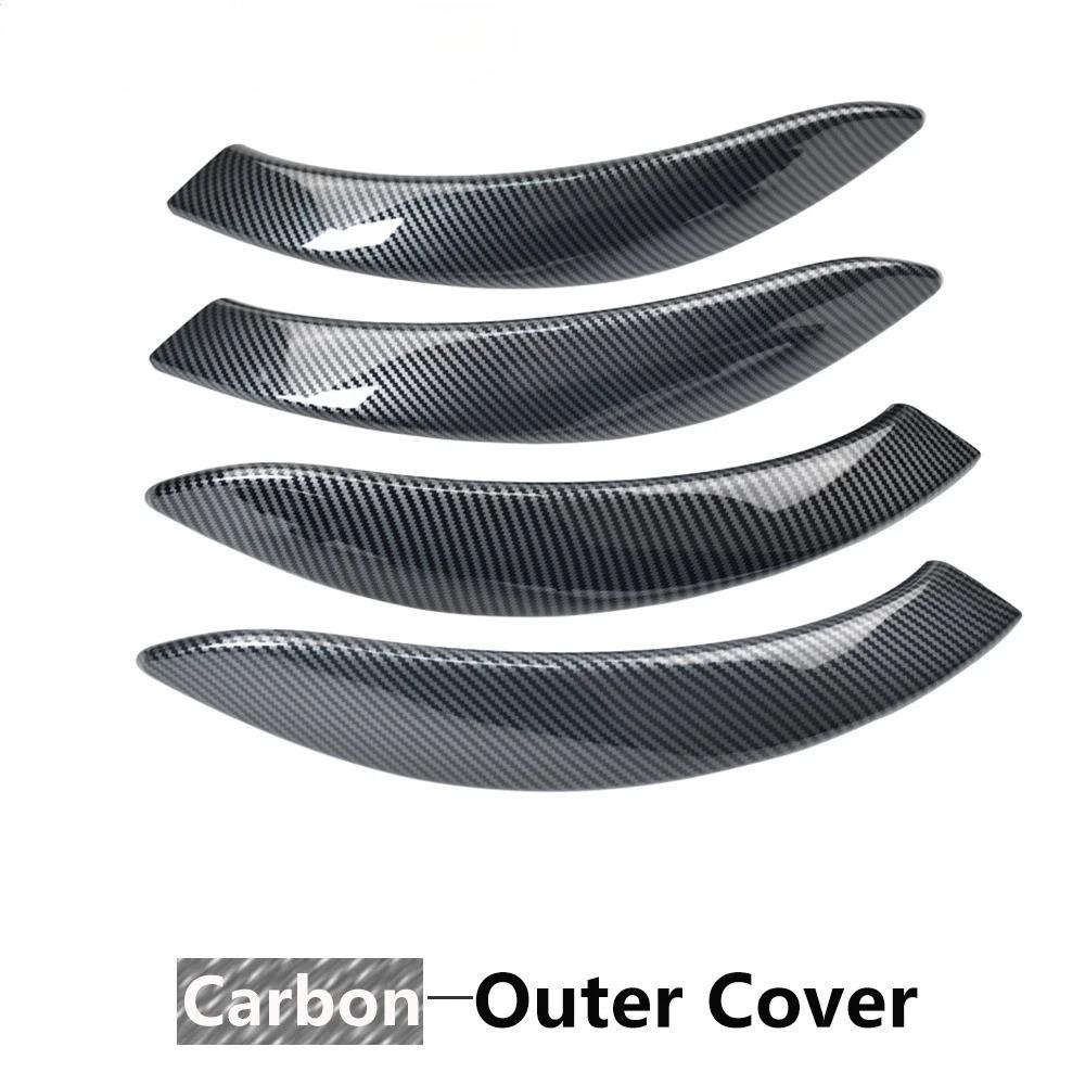 4 STÜCKE Für BMW 3er F30 F80 F31 F32 F33 F34 F35 F36 2013-18 Innentürgriffverkleidung mit Abdeckungsverkleidung Autozubehör