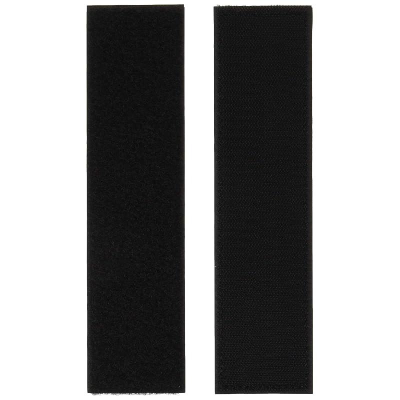TANAX Replacement Parts: Extension Flap, 5 X 20cm, 2 Pieces, Black, MP-336