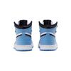 Air Jordan 1 Retro High OG PS University Blue Kids Sneakers White Black AQ2664-134