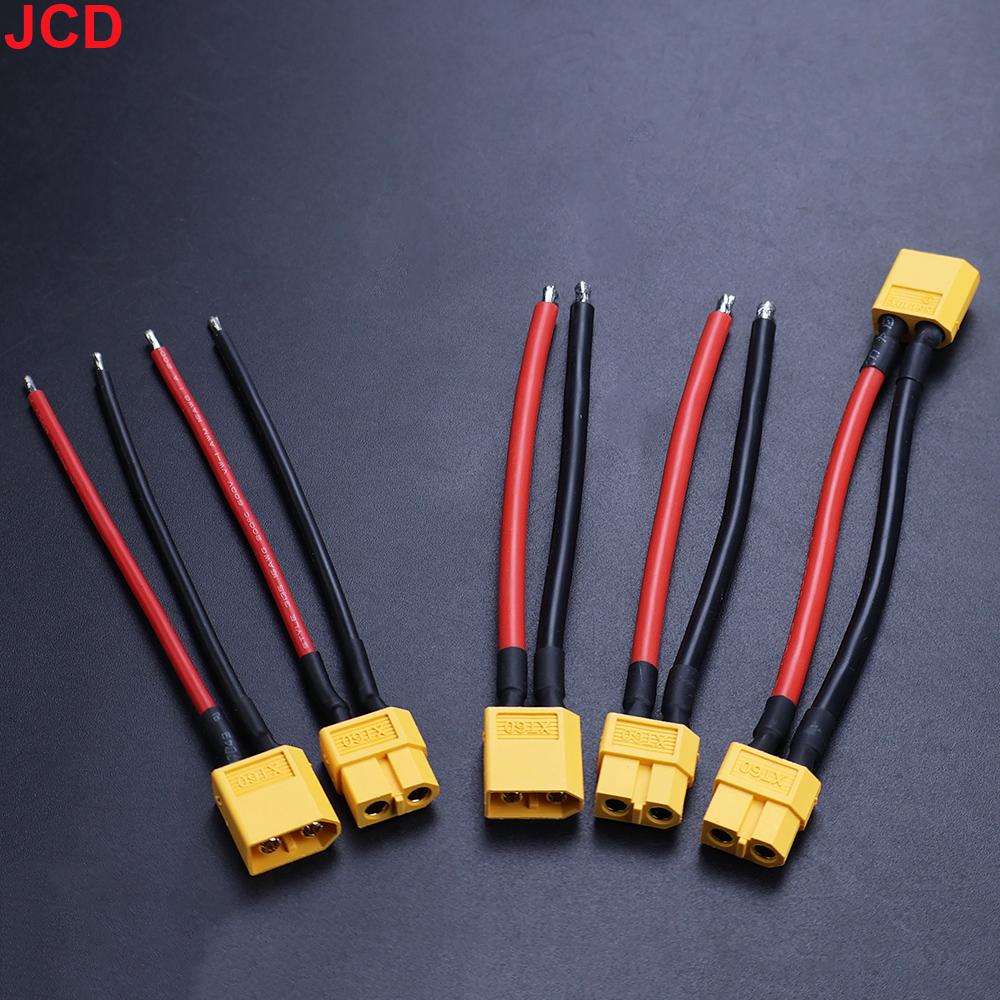 XT60 Battery Male Female Connector Plug with 12/16AWG Silicone Wire Cable For RC Airplane Lipo Battery ESC FPV Drone Car Boat
