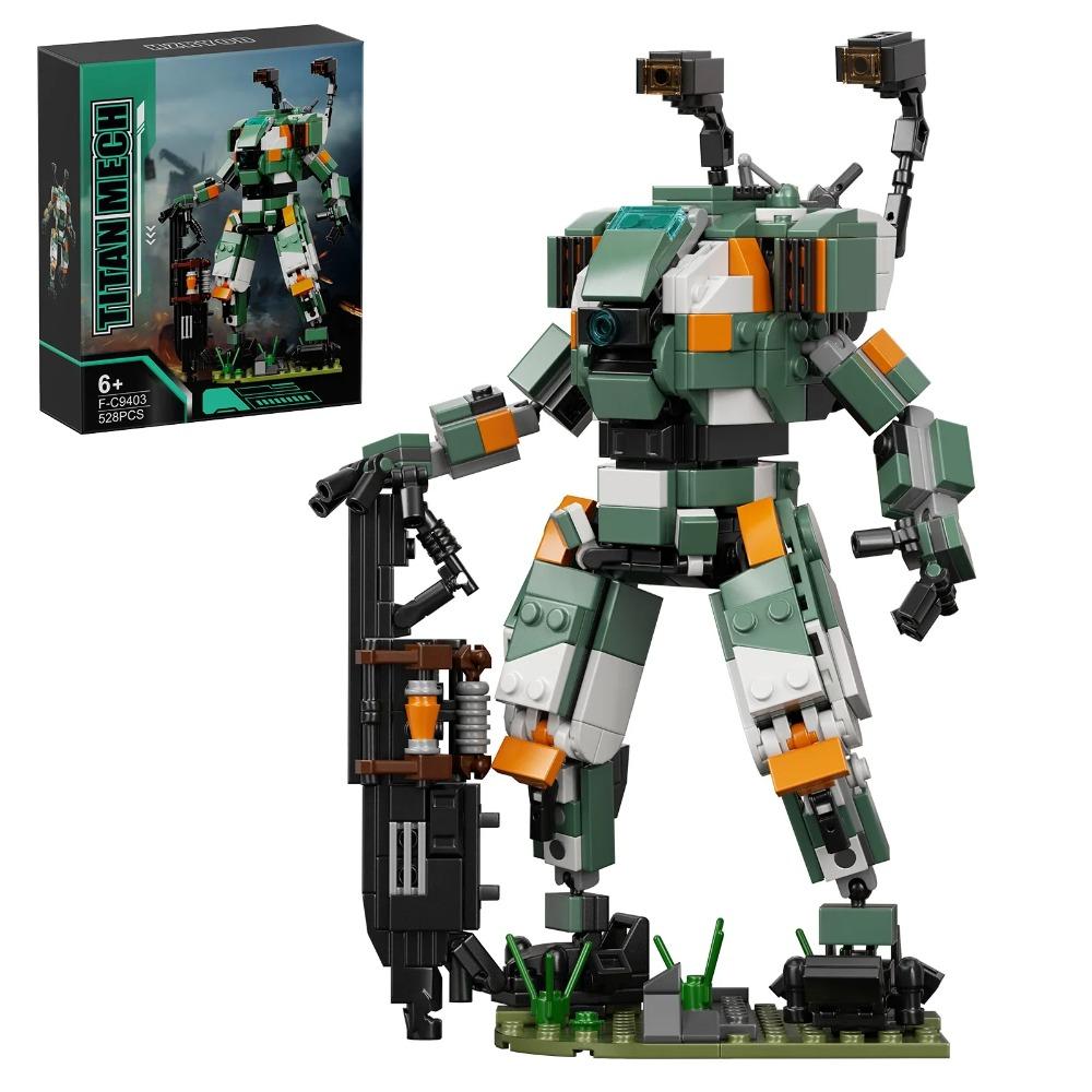 Moc Titanfalls BT-7274 Vanguard-class Titan Mecha Stavebnice Model Mech Warrior Mech-exoskeleton Robot Hračky Dětské Dárky