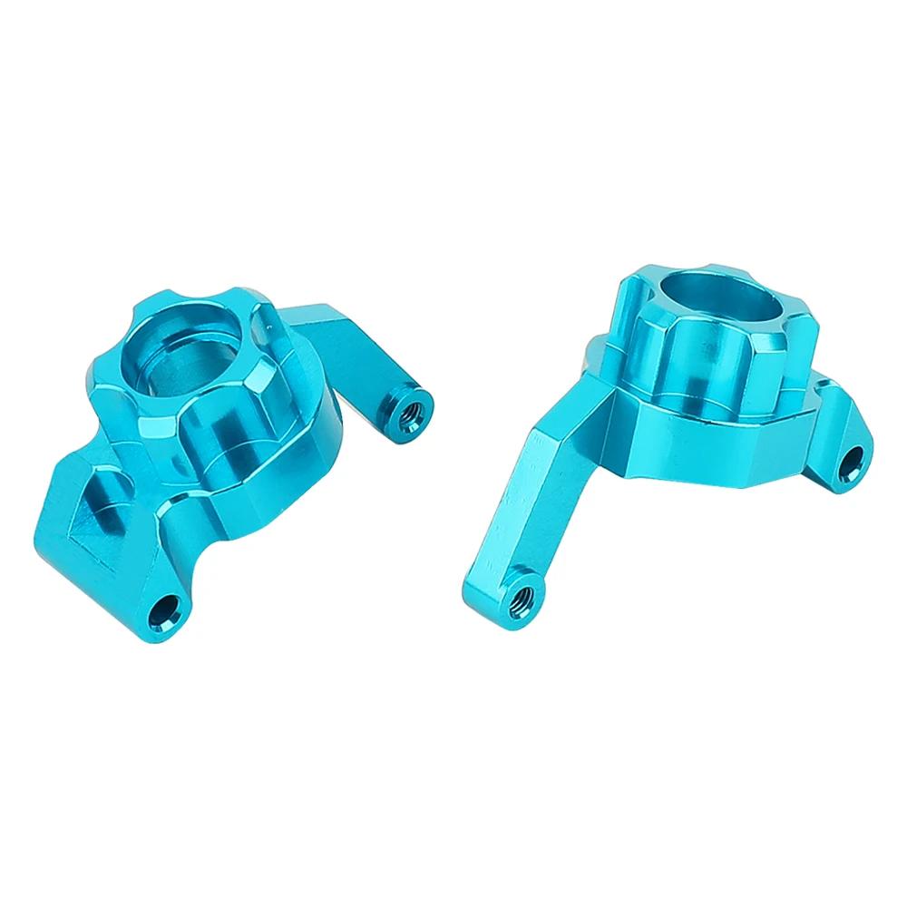 Metal Front & Rear Steering Knuckles Carrier Steering Hub Carriers Upgrade Parts for Tamiya TT-02B TT02B 1/10 RC Drift Car
