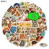 103056Pcs Cartoon Arabic Desert Camel Building Elements Stickers Diy Kids Toys Guitar Luggage Suitcase Decal Graffiti Sticker