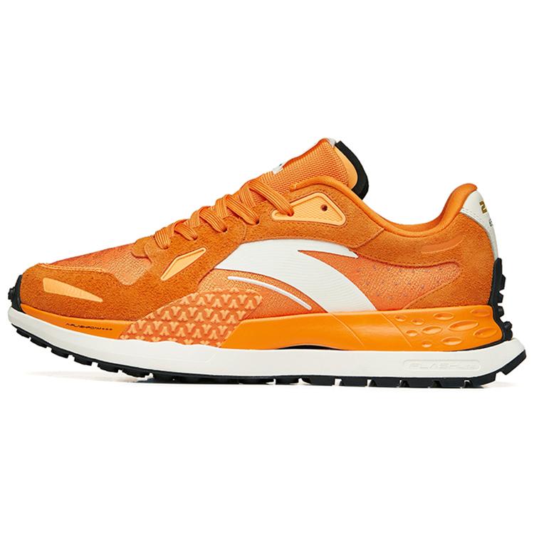 

Anta Life Collection Vintage Lightweight Low top Running Shoes Men s Orange 112225560A-4 44