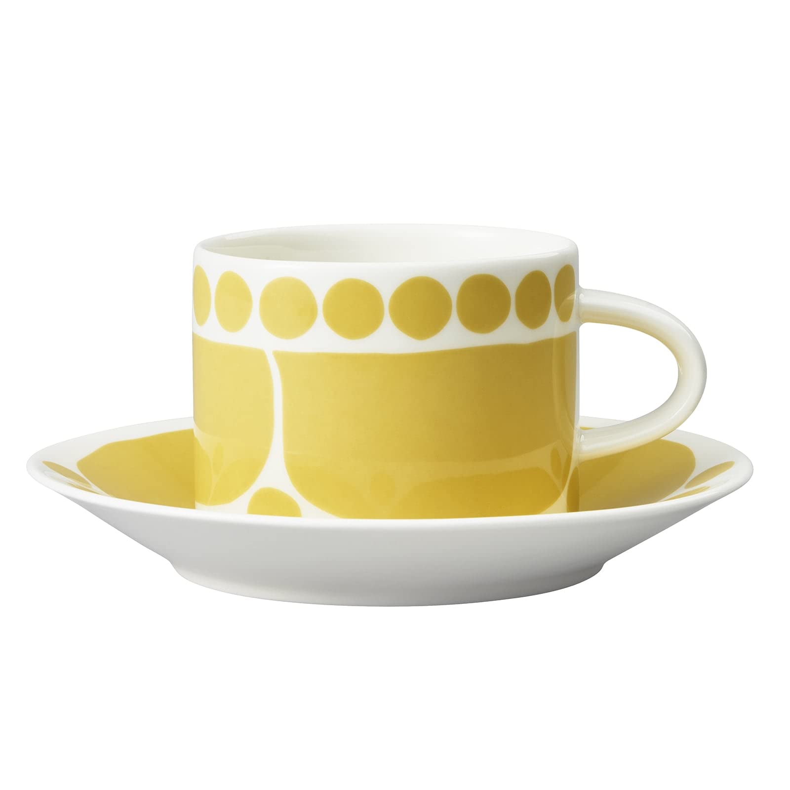 

Чайная чашка Arabia Sunnuntai 1054200 [Официальный импорт] и блюдце, прибл.. 280 мл,