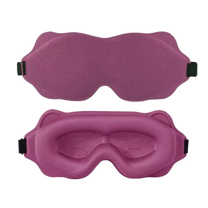 

3D Sleeping Mask Memory Foam Block Out Light Sleep Mask Eye Shade Blindfold Perfect For Eye Sleep Masker Sleeping Aid Face Mask Eyepatch