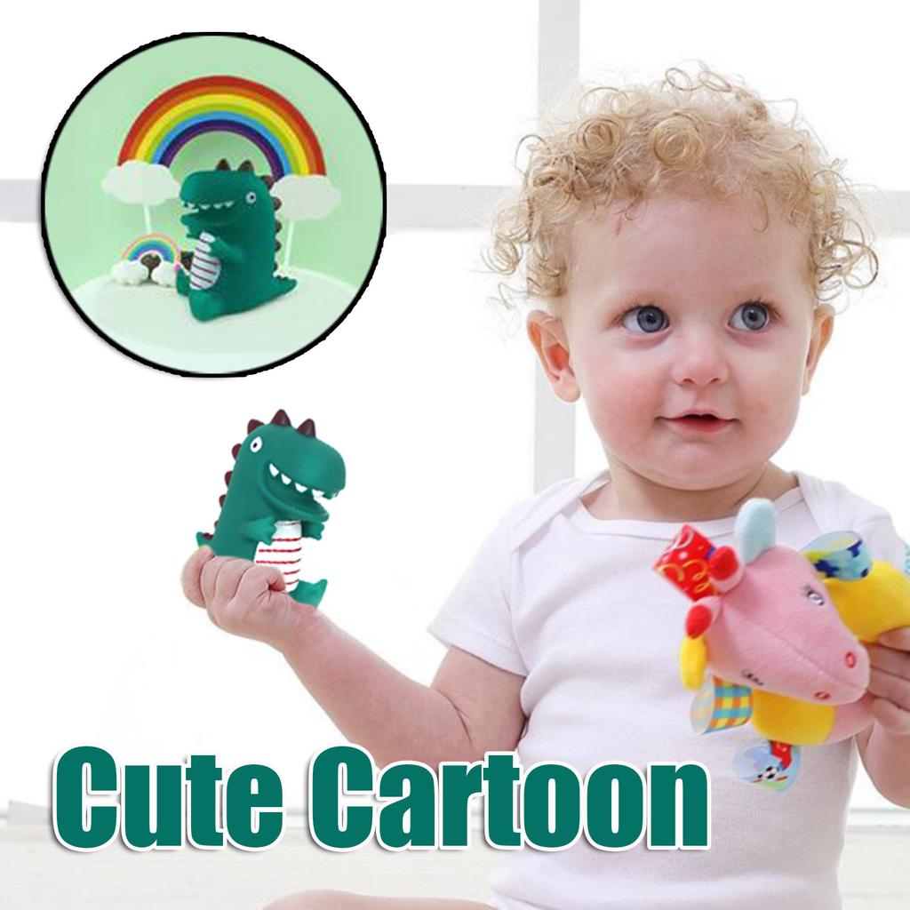Cartoon Toys Dinosaur Cake Topper Handmade Party Decoration Wedding Birthday