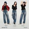 YERAD Women's Retro Wide Leg Jeans
