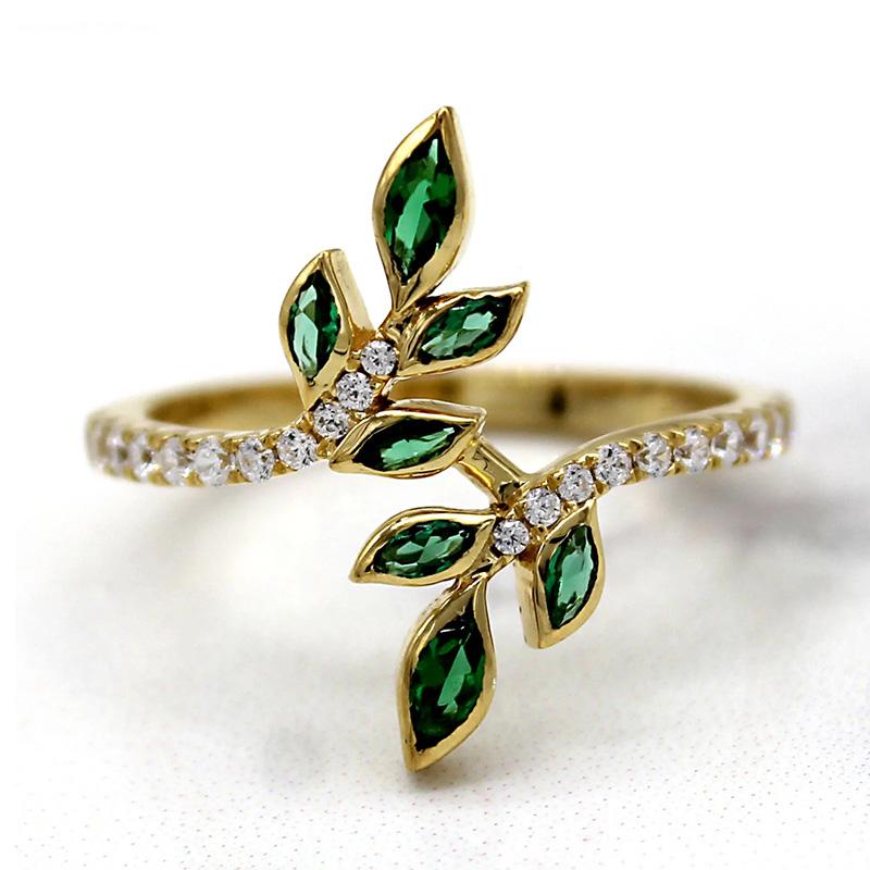 Huitan Chic Aesthetic Finger Ring Lady Engagement Jewelry with Bright Zirconia Delicate Design Accessories for Wedding Party