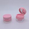 Praktische runde Kosmetiketui mit Klappdeckel für 3g/5g loses Puder oder Rouge