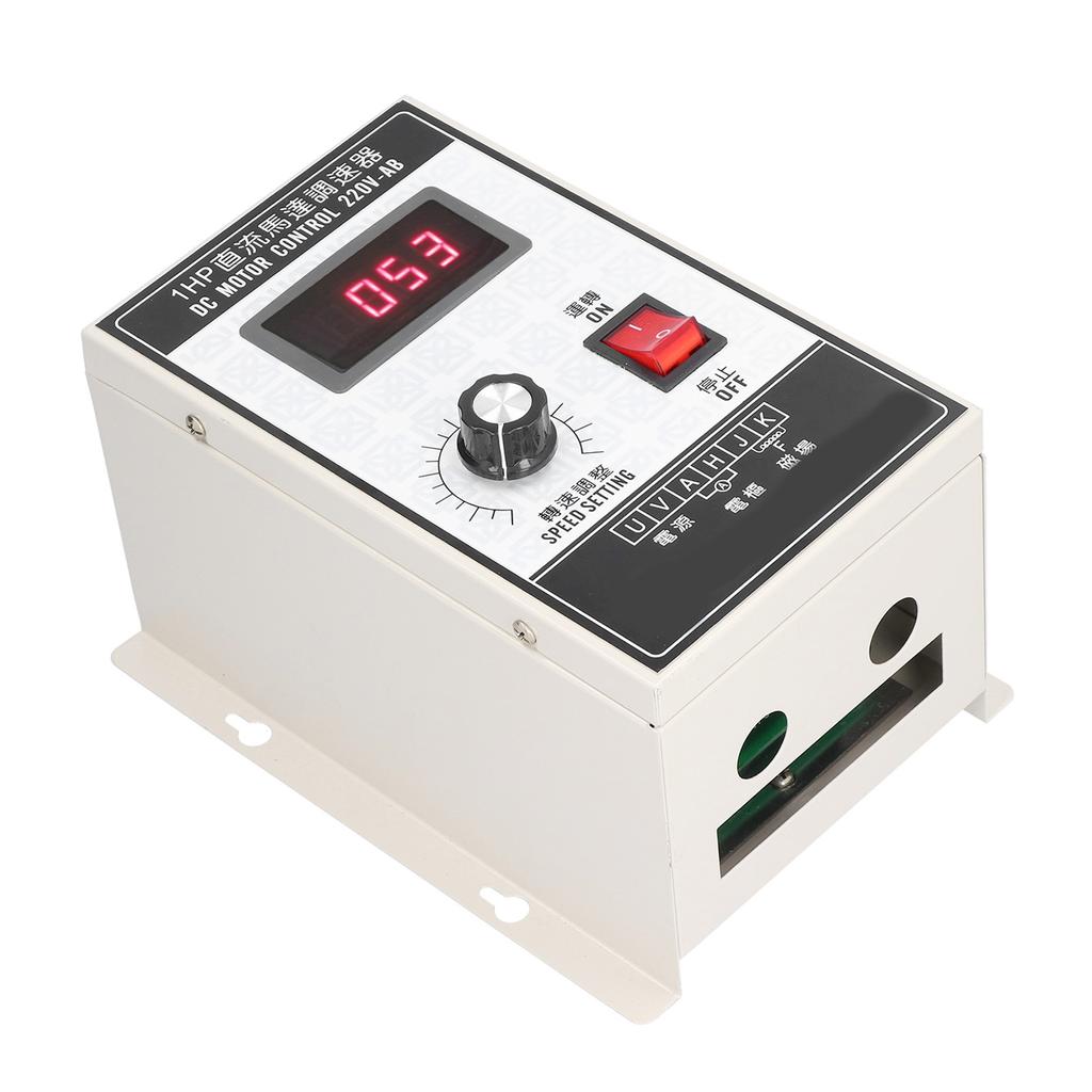 Motordrehzahlregler Digitalanzeige Regler Steuerschalter DC 220V Zubehör