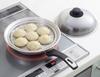 Yoshikawa Steamer for Frying Compatible with Frying Steaming Made In Stainless Steaming Easy Steaming Plate To Place On a Frying Steaming Plate To Use