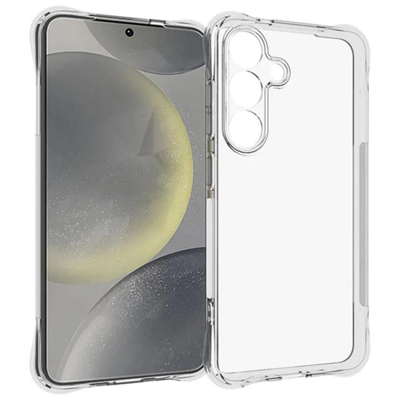 

For Samsung Galaxy S25 Clear TPU Case WANLONFENG TM Series 2.0mm Phone Back Cover Transparent