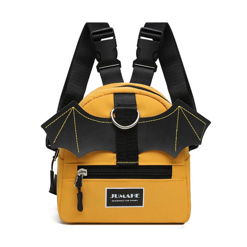 

Новый рюкзак для питомца, сумка для лакомств для выгула собаки, рюкзак для средних и маленьких собак жёлтый