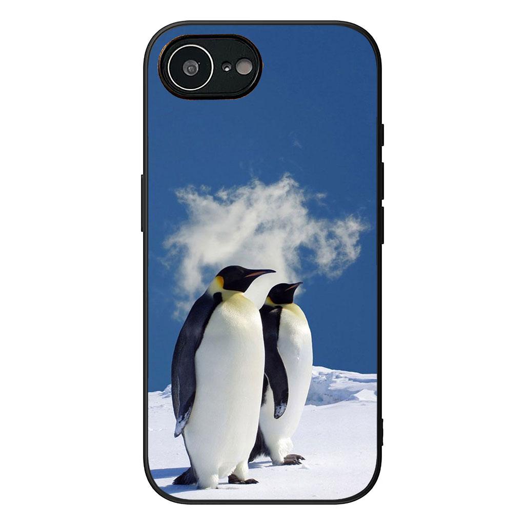 For Samsung Galaxy A25 A37 A57 A12 A14 A50 A51 A70 A71 A72 A21S A04 M15 Note 20 9 8 10 Case White Bear Penguin Spheniscidae