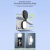 Rechargeable Magnetic LED Circle Light For Smartphone Rotating Angle Individual Portrait Mirror Portable Studio Lighting Type C Charging