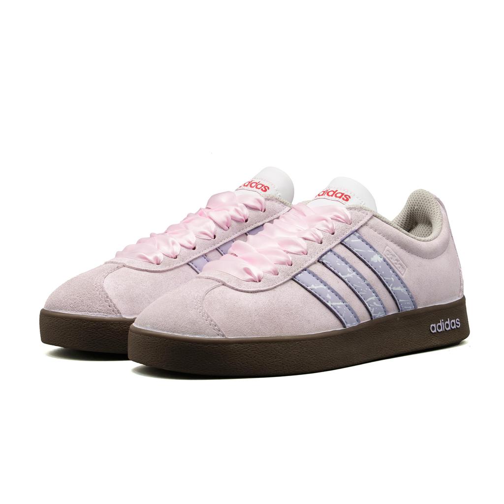 Adidas VL COURT 2.0 Cushioning Abrasion Resistant Slip Resistant Low top Skateboard Shoes Unisex HQ1802(Team1393-)