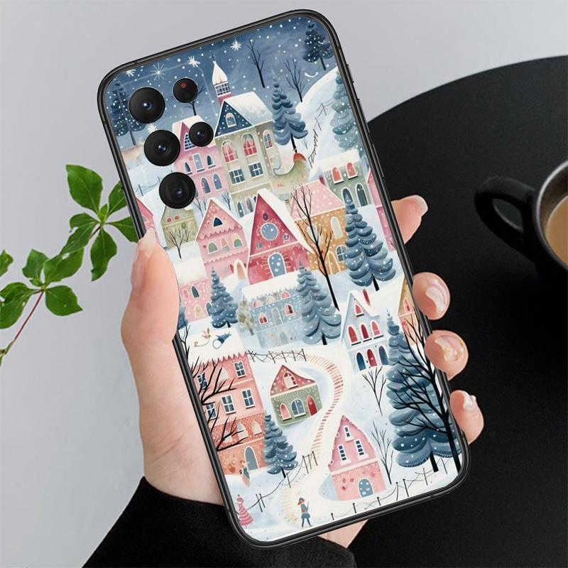 

Phone Case For Samsung A55 A16 A56 A36 A35 A15 A53 A54 A33 A34 A25 A05S A52 A52S A14 A26 A71 Christmas Tree Light A15