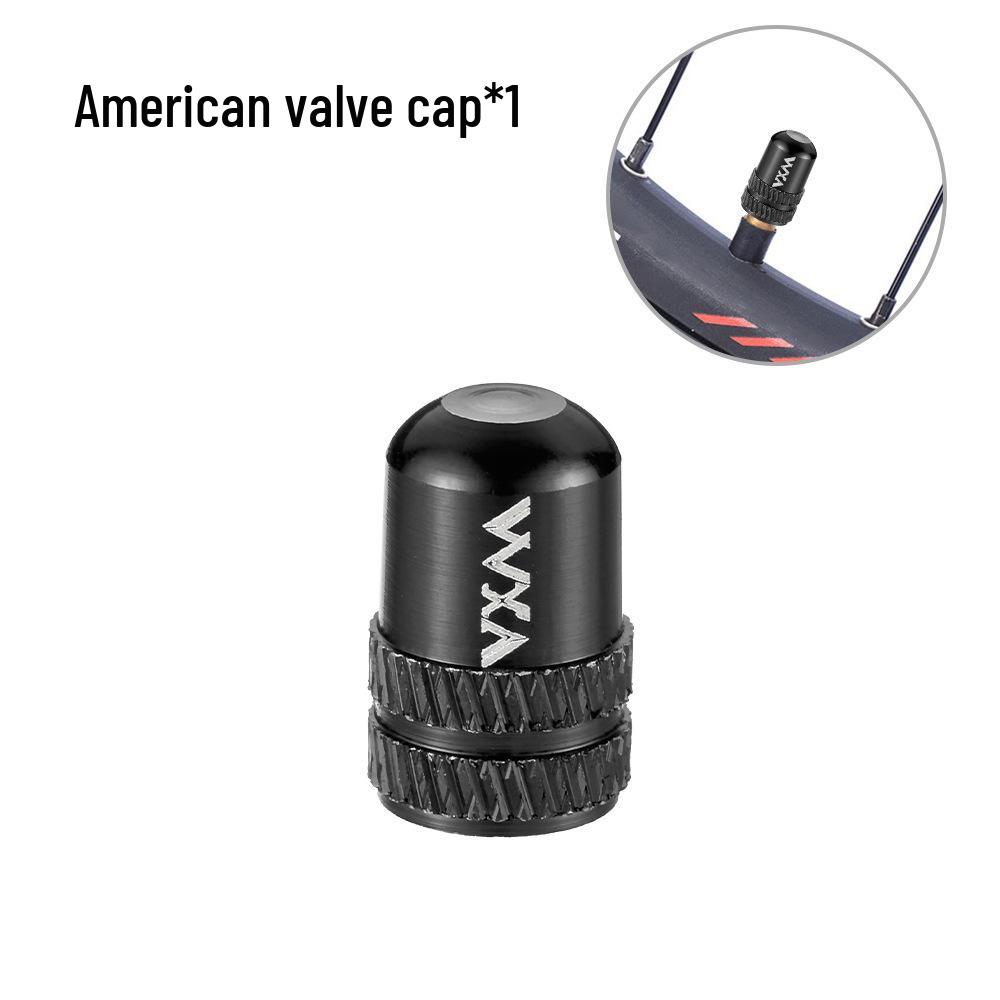 Aluminiowy stop Kapsel przeciwpyłowy na wentyl rowerowy i adapter konwertujący Presta na Schrader