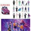 24 Stück Zufällige Blindbox 5,3-11,5cm Anime KPop Dämonenjäger Girlgroup RUMI MIRA ZOEY Figur Action Pvc Modelle Spielzeug Ornamente Geschenke