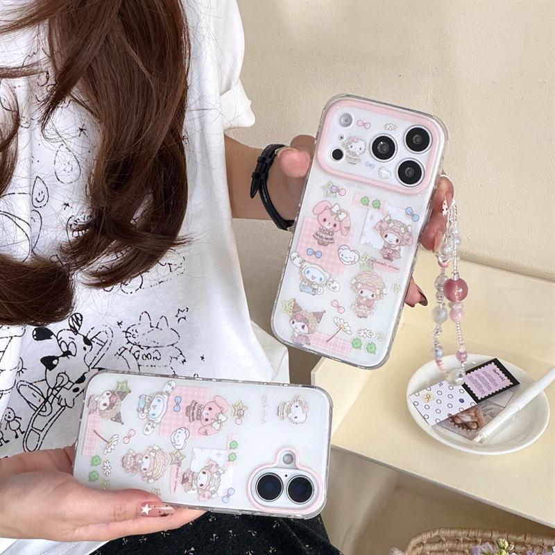Cartoon Animal Friends Phone Case for iPhone 17/16 Pro Max/15/14