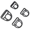 10pcs Black Durable Rope Adjustment Buckle 12~50mm Strap Webbing Buckle  Luggage Accessories
