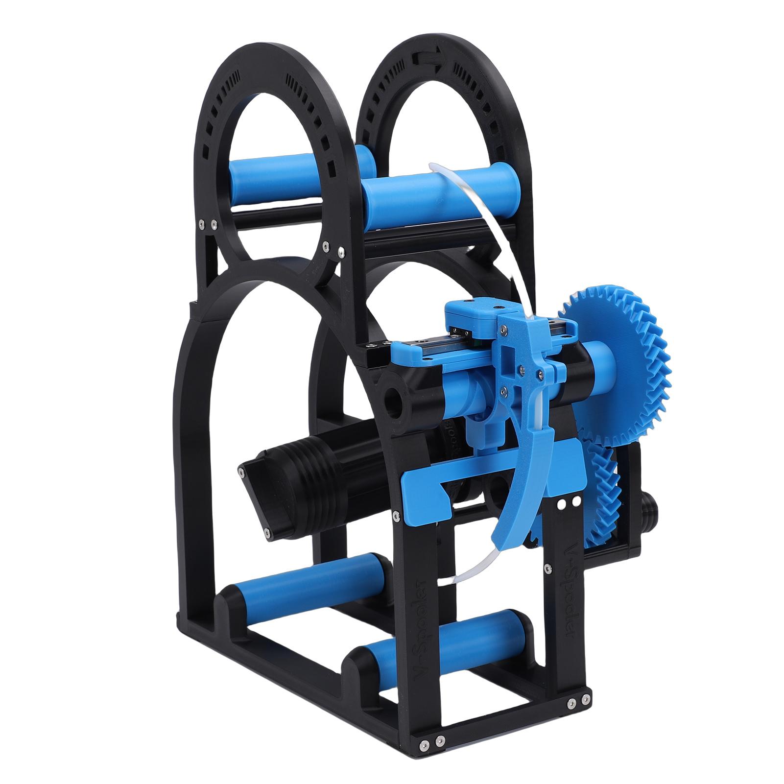 Rebobinador de Filamento Industrial 3D de Alta Resistencia con Manivela Manual Rebobinador de Bobina para Impresora 3D Bobinador Universal de Cable con Smart