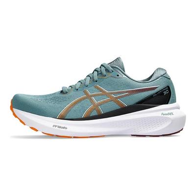Gel Kayano 30 Foggy Teal Bright Orange Herren Sneaker 1011B548-401