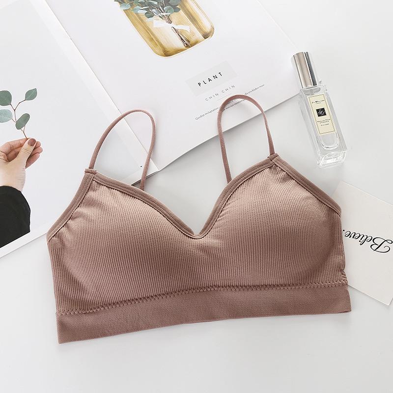 Japonská malá medvědí podprsenka bandeau s odhalenými zády - Vesta bez kostic pro ženy