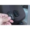 For BMW X3 G01 X4 2018-Carbon Fiber Seat Headrest Switch Button Cover Trim