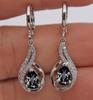 Teardrop Zircon Diamond Stud Earrings: Elegant, Simple, and Versatile Jewelry for Women