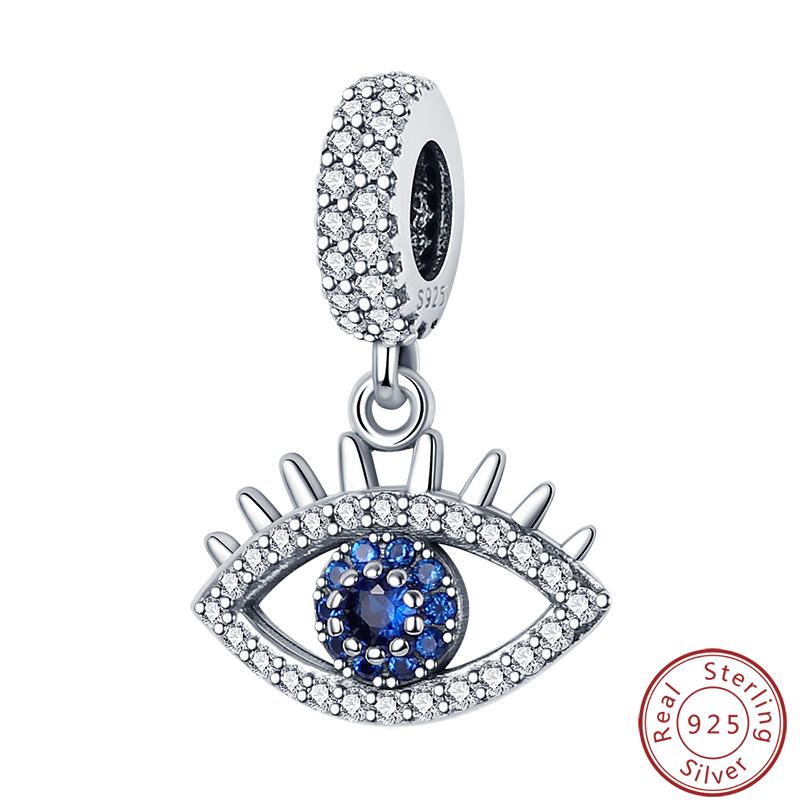 

100% Copper Metal Owl Demon s Eye Palm Blue Sparkling Charm Bead Components Bead Components 3mm Do It Yourself High Quality Fine High Quality Fine