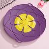 26CM Heat-Resistant Silicone Lid Spill Stopper Cover for Pot Pan Multi-Purpose Kitchen Accessories Cooking Tools Microwave Safe