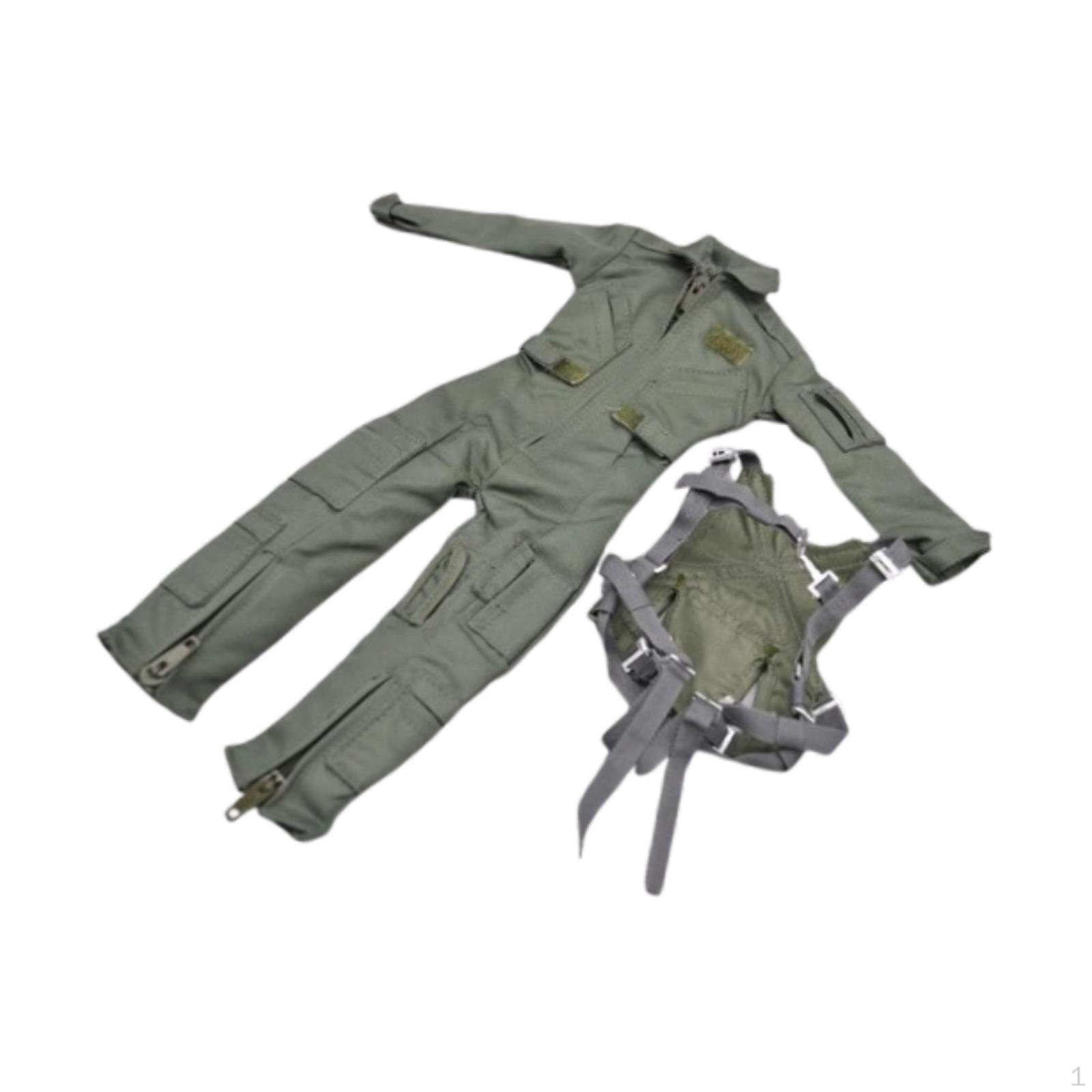 

1/6 Масштаб Фигурка Комбинезон Фигурки Одежда, Модный Наряд с Нагрудным Жилетом, для 12 дюймов Style B