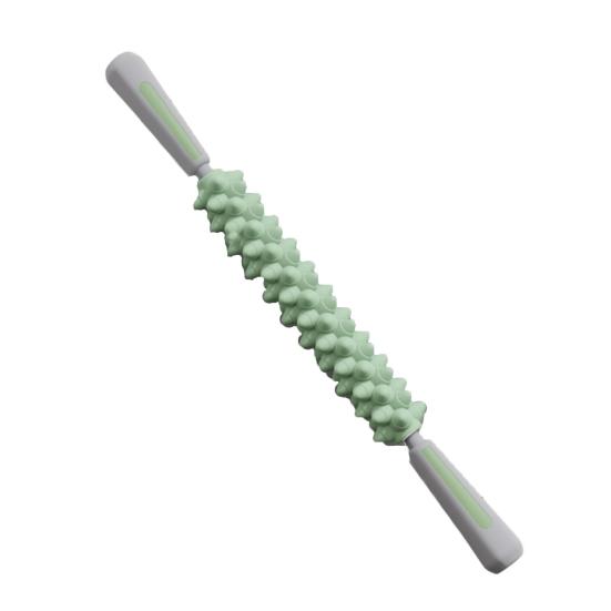 Massage Stick Multifunctional Handheld High Comfortable Grip Non-slip TPR Handles Hardness with Muscles Relaxation Thickened