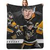 Sidney Crosby Kuscheldecke Weiche einfarbige Decke für Sofa Bett