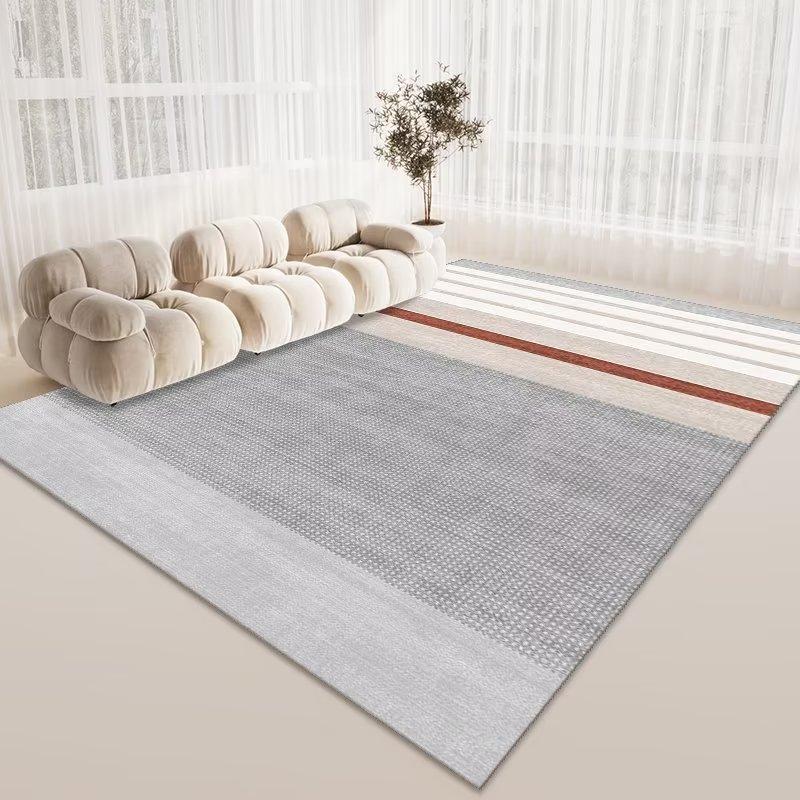 Geometrisch bedruckte Dekoration Heimteppich Wohnzimmer Moderner Stil 200x250 Große Bereichsteppiche für Schlafzimmer Weiche Rutschfeste Matte Kinder