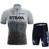 Summer Outdoor Cycling Suit Men's and Women's Short Sleeve Road Mountain Bike Transparent 2026 Summer Breathable Cycling Suit Set