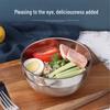 Qianshen 304 Stainless Steel Double-Layer Insulated Bowl