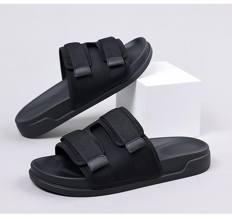 Fashion Summer Men's Slippers Fashionable Men's Outdoor Casual Sandals Soft Soled Beach Shoes