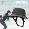 Wide brim sun hat foldable hiking fishing hat men's sun protection fisherman hat