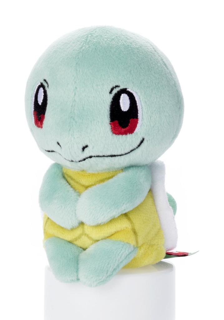 Pokémon Schiggy Plüschtier, 12 cm groß, Chokkori-san Spielzeug