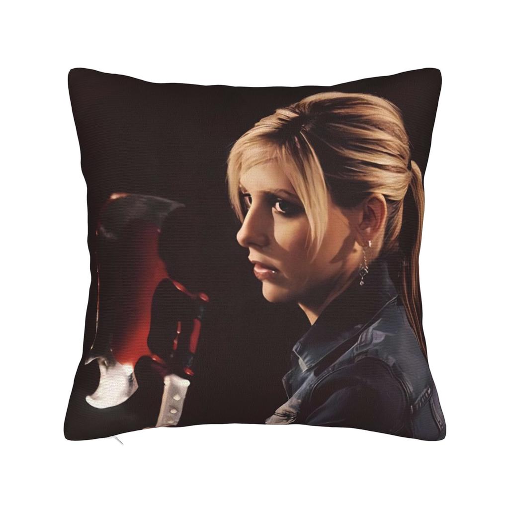 Pillow Case Buffys the V-Vampire Slayer Comfy  Pillow Cover For Office Car Home Decor Cute Funny Pillowcases