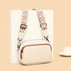 Leather Niche High-End Bag Women'S Simple Fashion Portable Shoulder Bag Crossbody Small Square Bag
